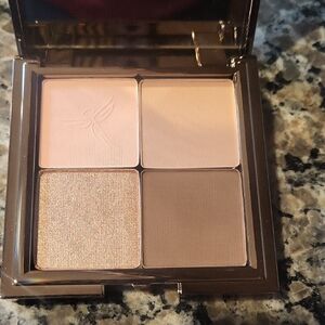 Gallany Quad Eyeshadown RENDEZOUS Neutral Tones NIB 0.25 oz use wet/ dry crease